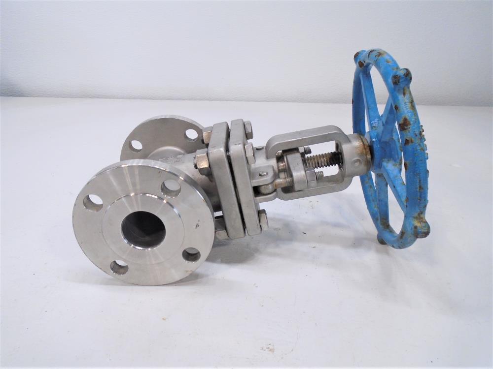 Velan 1-1/2" 150# CF8M Globe Valve, Model B W330, #F07-0074C-13SX, 275 PSIG